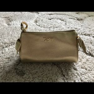 Victoria’s Secret Gold Bow Wristlet